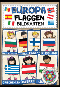 EUROPA – Flaggen Bildkarten