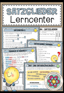 SATZGLIEDER – Lerncenter / Lerntheke (4./5. Schulstufe)