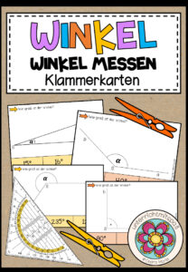 WINKEL – Winkel messen (73 Klammerkarten)