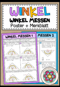 WINKEL – Winkel messen (Poster + Merkblatt)