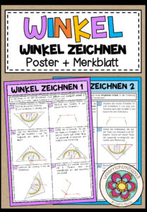 WINKEL – Winkel zeichnen (Poster + Merkblatt)
