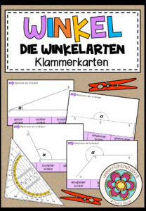 WINKEL – Winkelarten (73 Klammerkarten)