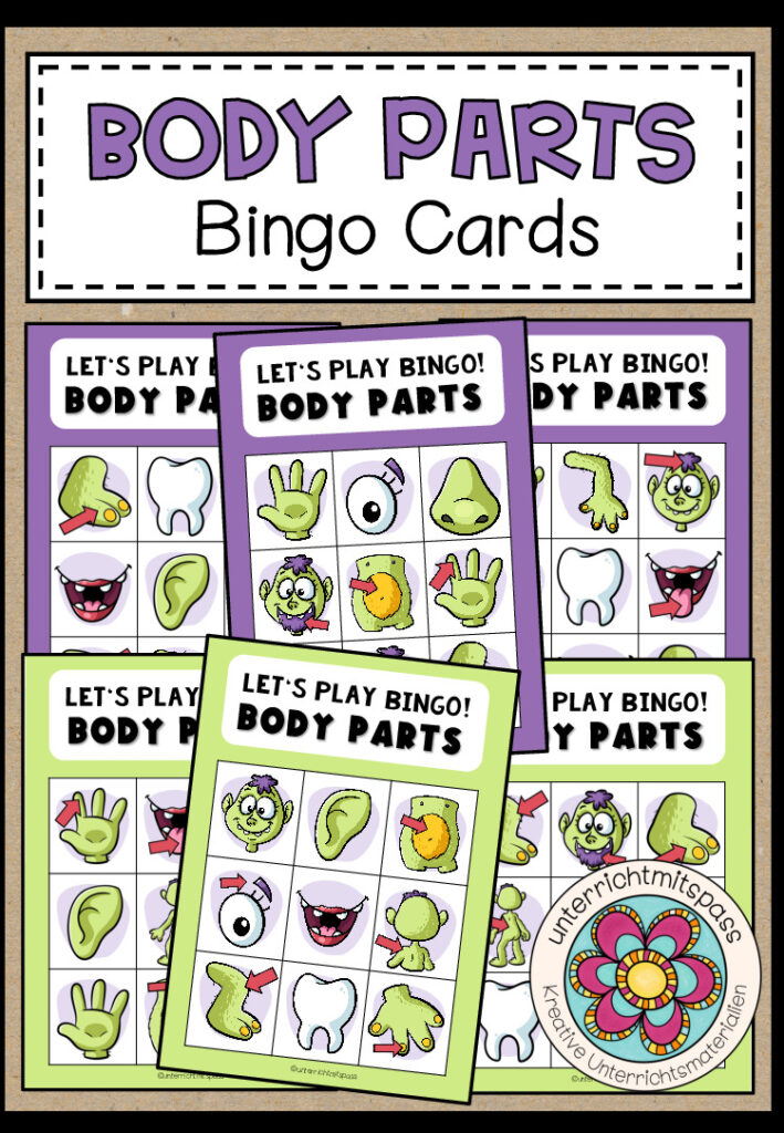 BODY PARTS – Bingo