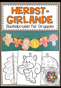 Herbst – Girlande – Bastelprojekt