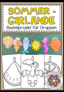 Sommer-Girlande – Bastelprojekt