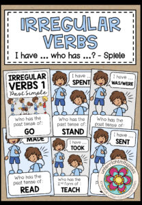 IRREGULAR VERBS – I have… who has… ? (differenziert)