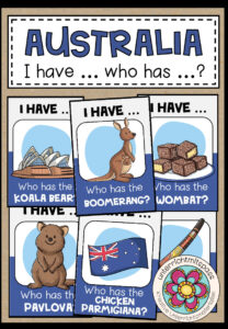 AUSTRALIA – I have … who has …?