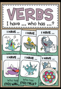 VERBS – I have … who has … ?