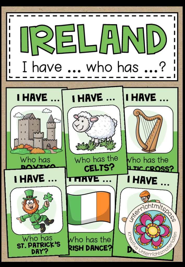 IRELAND – I have … who has …?