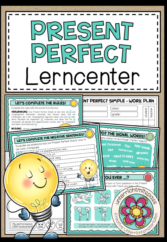 PRESENT PERFECT – Lerncenter / Lerntheke