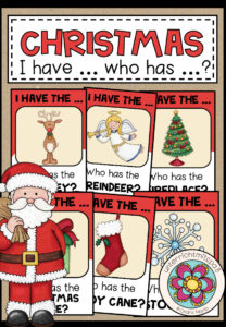 CHRISTMAS – I have…who has…?