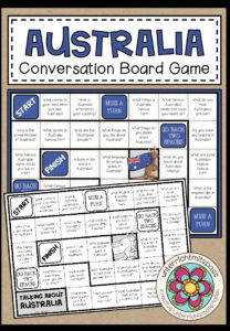 AUSTRALIA – Conversation Board Game