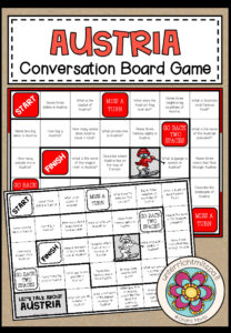 AUSTRIA – Conversation Board Game