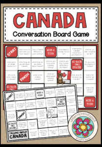 CANADA – Conversation Board Game