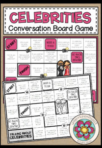 CELEBRITIES – Conversation Board Game