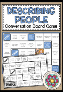 DESCRIBING PEOPLE – Conversation Board Game