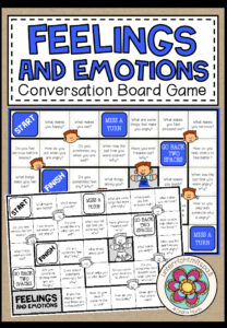 FEELINGS and EMOTIONS – Conversation Board Game