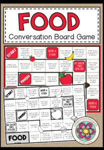 FOOD – Conversation Board Game