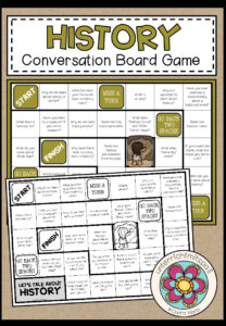 HISTORY – Conversation Board Game