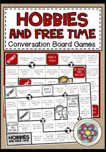 HOBBIES and FREE TIME – Conversation Board Game