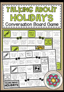 HOLIDAYS – Conversation Board Game
