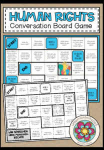 Human rights – Conversation Board Game
