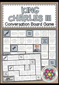King Charles III – Conversation Board Game