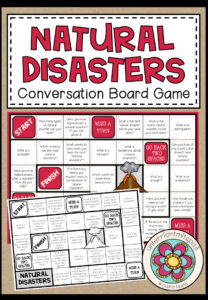 NATURAL DISASTERS – Conversation Board Game