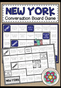 NEW YORK – Conversation Board Game