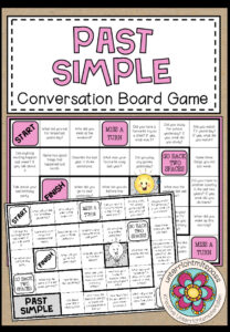 PAST SIMPLE – Conversation Board Game