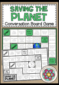 SAVING THE PLANET – Conversation Board Game