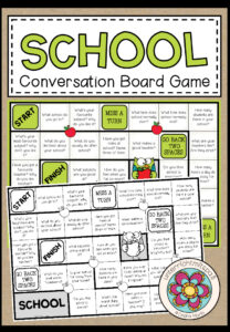SCHOOL – Conversation Board Game