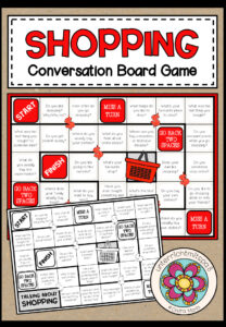 SHOPPING – Conversation Board Game