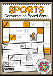 SPORTS – Conversation Board Game