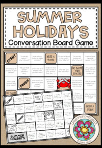 SUMMER HOLIDAYS – Conversation Board Game