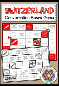 SWITZERLAND – Conversation Board Game