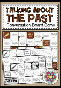 TALKING ABOUT THE PAST – Conversation Board Game