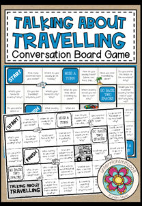 TALKING ABOUT TRAVELLING – Conversation Board Game