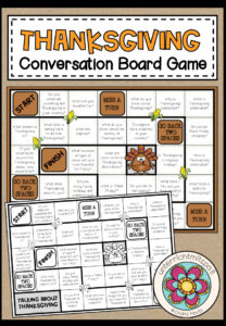 THANKSGIVING – Conversation Board Game