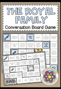 The Royal Family – Conversation Board Game