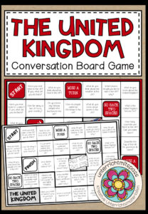 THE UNITED KINGDOM – Conversation Board Game