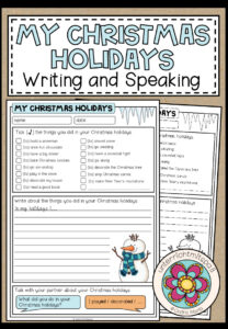 My Christmas holidays – Writing/Speaking (2-fach differenziert)