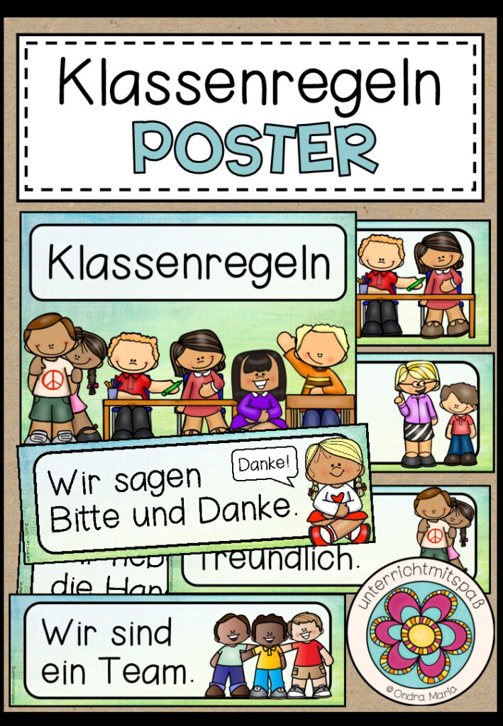 Klassenregeln (Poster)