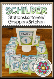 STATIONSKÄRTCHEN (Classroom Management) Version 2021