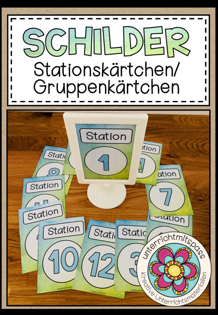 STATIONSKÄRTCHEN (Classroom Management) Version 2021
