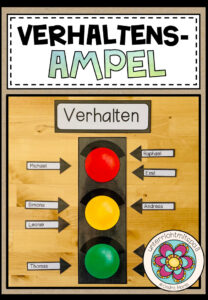 Verhaltens/Lautstärke AMPEL (Vorlage zum Bearbeiten)