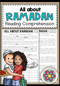 All about Ramadan – Reading Comprehension (2-fach differenziert + Conversation Strips)