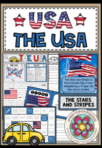 The USA – (Fact Sheets, Worksheets and Games)