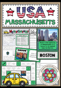 USA – Massachusetts (Fact Sheets, Worksheets and Games)