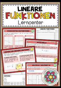 LINEARE FUNKTIONEN – Lerncenter / Lerntheke